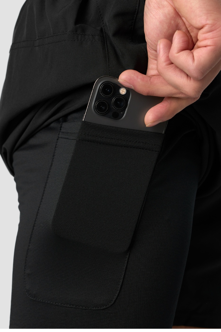 Holster Herren Schwarz Handytasche am Bein